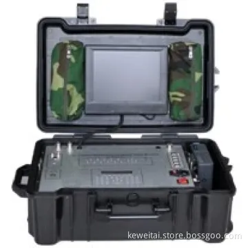 Portable Suitcase Video Receiver with Duplex-Audio
